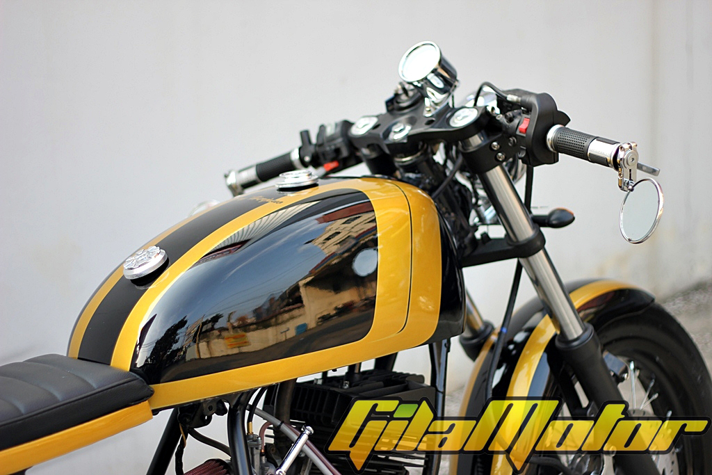 warah modif RX-Z Cafe Racer black yellow handal title=