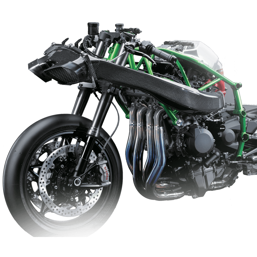 Ini Tampang Detail Ninja  H2 Gilamotor