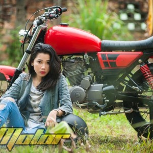 Modifikasi Honda MegaPro 2007 Jambi, Ikuti Tren Retro | Gilamotor