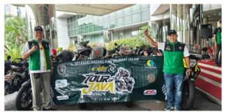 Evalube Gelar Touring Motor Keliling Jawa, Ini Rutenya