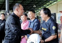 Jasa Raharja dan Komunitas Motor Gelar Safety Riding dan Pembersihan Rambu Lalu Lintas